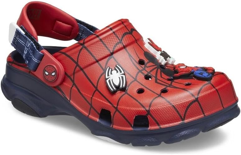 Crocs Unisex-Child Classic All-Terrain Spiderman Clogs