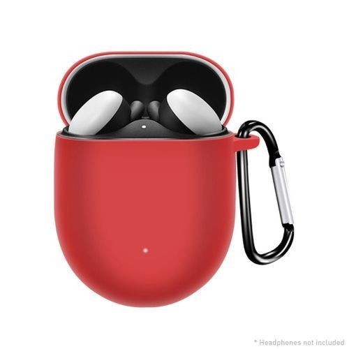 Shockproof Wireless Bluetooth Earphones Protective Case For Google Pixel Buds 2-Red