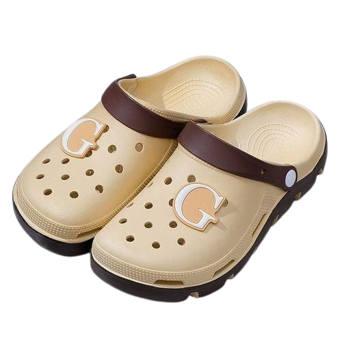 Crocs Men's Slippers Sandals Hole Shoes Nonslip Deodorant Platform Wearresistant