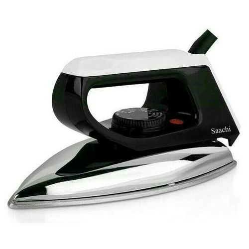 Saachi Flat Dry Iron NL-IR-145-BK - Black/Silver