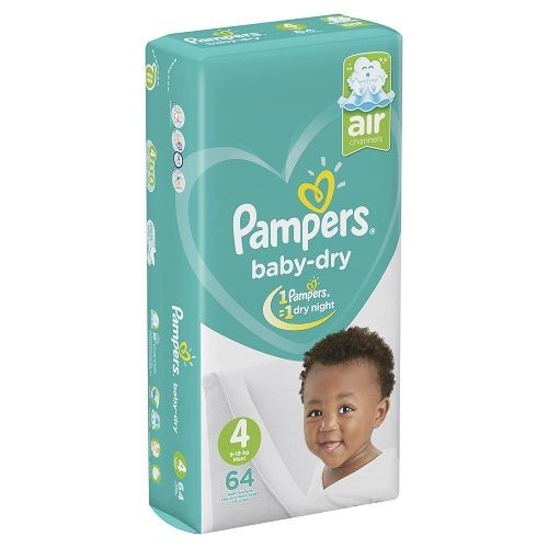 Pampers Jumbo S4(3-8Kg)-(64S)