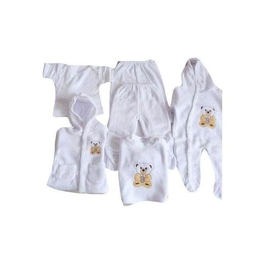 8Pcs Cotton Wear Baby Pack - Multicolor