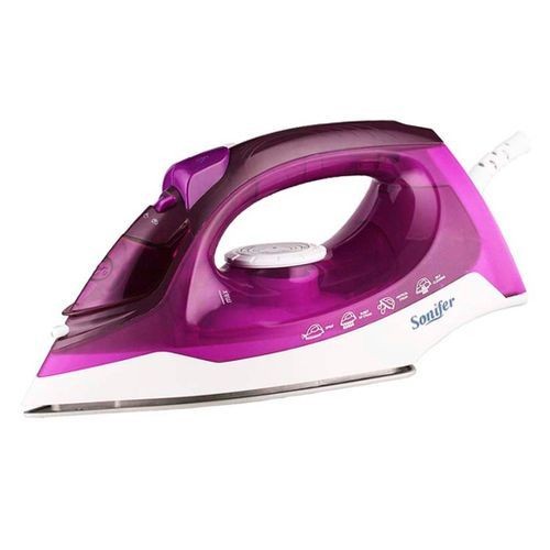 Sonifer 3 Gears Electric Steam Dry Flat Iron - Blue/Purple