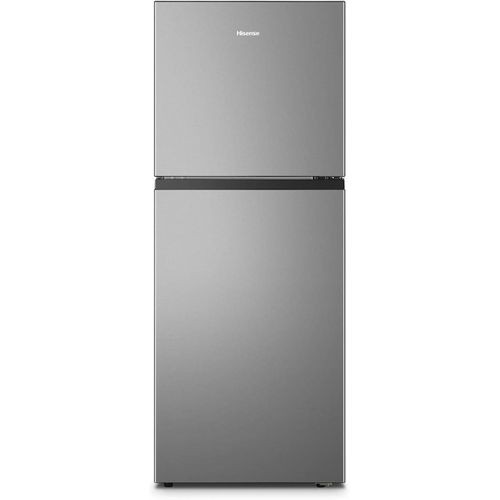 Hisense Refrigerator 266 Liter Top Mount Double Door Silver Model RT266N4DGN