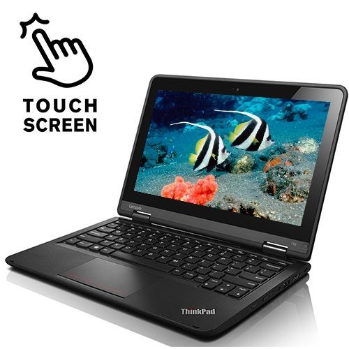 Lenovo Thinkpad Yoga 11e Touchscreen 11.6" Celeron, 4gb Ram 128 SSD Black