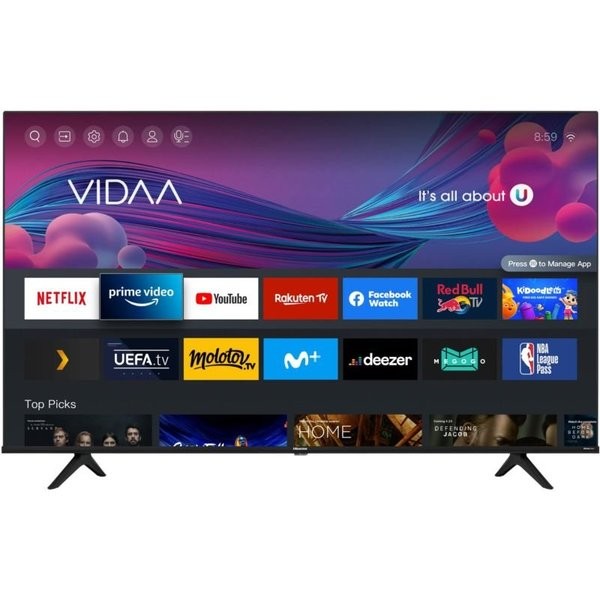 hisense 58 inches smart UHD 4K TV