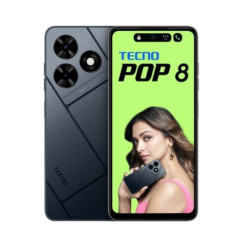 Tecno Pop 8 - 6.6" 3GB RAM 64GB ROM 13MP 5000mAh - Gravity Black