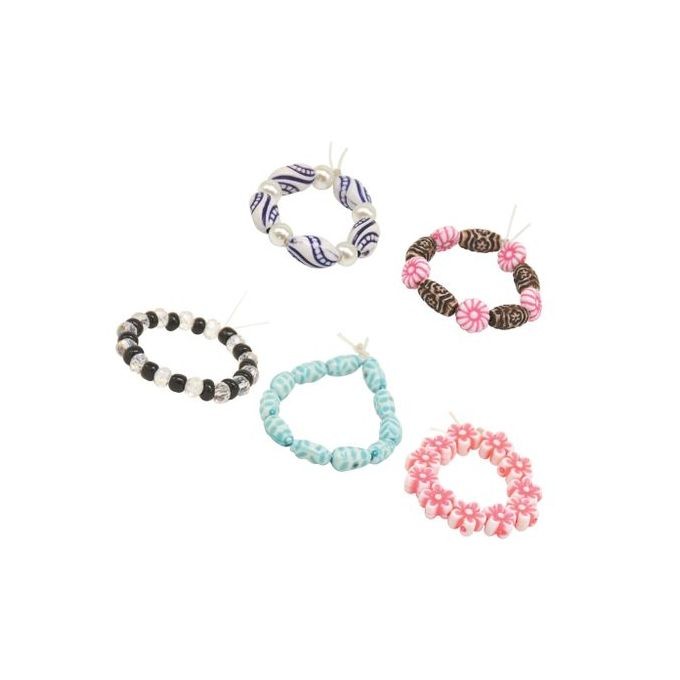 Multiple Flower Bracelets