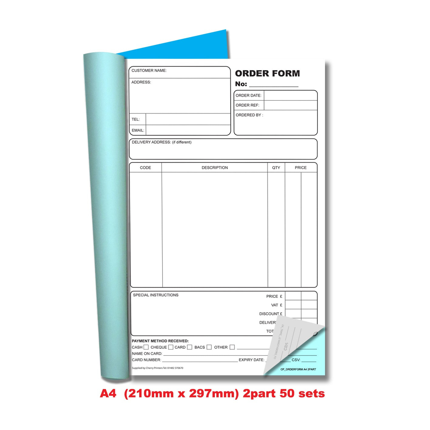 Custom A4 Requisition Form Book – Professional & Personalized for Your Business