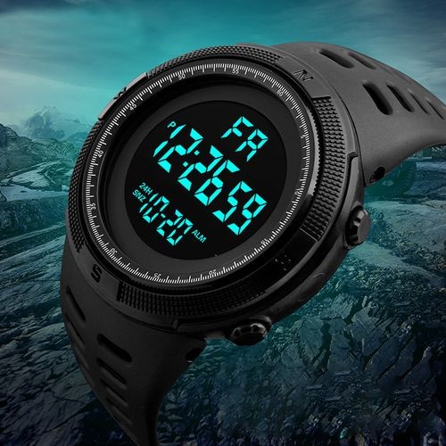 Large Dial Multi-function Sports Electronic Watch