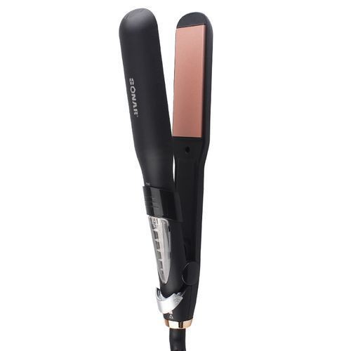 Sonar Professional Electric Hair Straightening Iron-Black