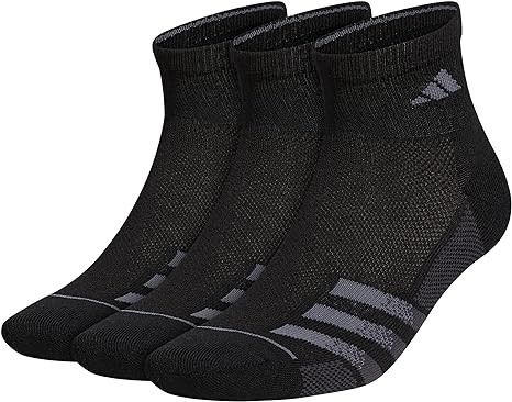 adidas Men's Climacool Superlite Quarter Socks (3 Pack)