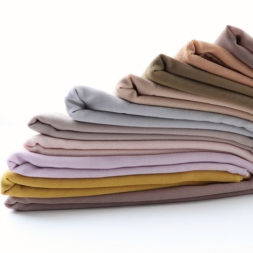 Women solid plain bubble chiffon scarf wraps