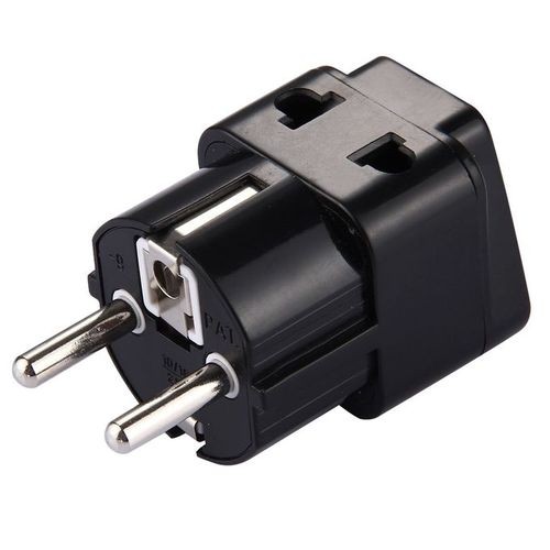 WD-9 Portable Universal Plug To (French / German) EU Plug Adapter Power Socket Travel Converter