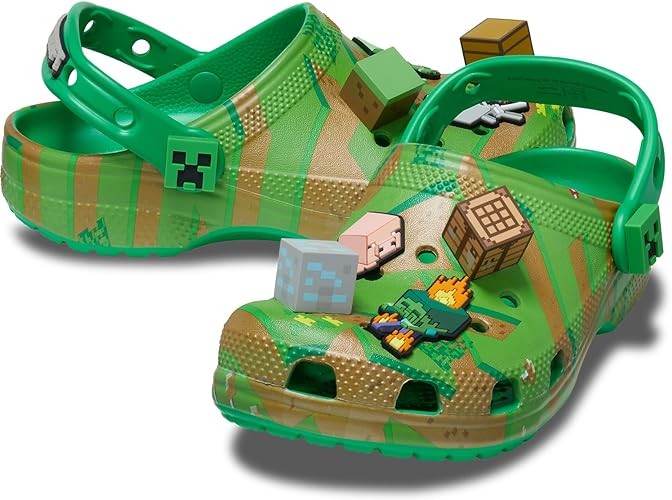 Crocs Unisex-Child Classic Minecraft Clog