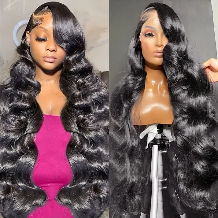 Raw Body Wave Glueless HD Lace Frontal Wigs, 13x4 Lace Front Wig