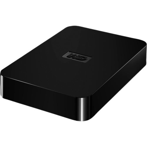 Western Digital 500GB External Hard Disk - Black