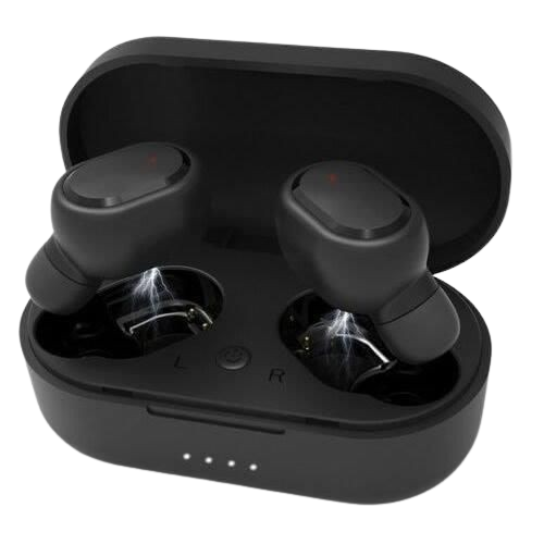 Wireless Super Bass Bluetooth Ear Buds - Black