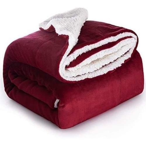 Burgundy Cloud Blanket