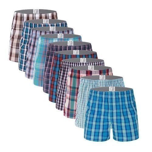 Cotton 12 Pieces Of Mens Boxer- Colour /Pattern (Varies)