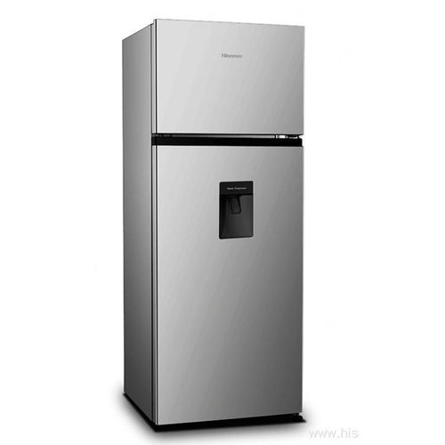 Hisense 270 Litres Double Door Defrost Fridge With Dispenser RD-27DR - Silver