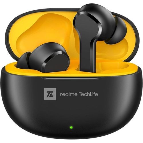 Realme TechLife Buds T100 Bluetooth Truly Wireless in Ear Earbuds with mic - Black