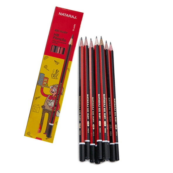 Pack of 12 Nataraj Pencils