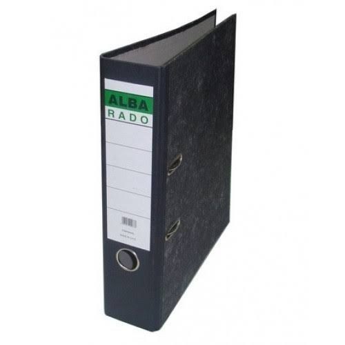 Alba 50Pc Box Files Paper Keeper - Black