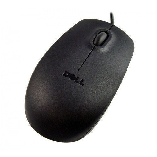 DELL USB Wired 3-Button Optical Mouse - Black