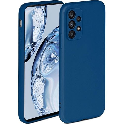 Samsung Galaxy A51 A52 A53 A54 5G Silicon Phone Cover Case-Blue